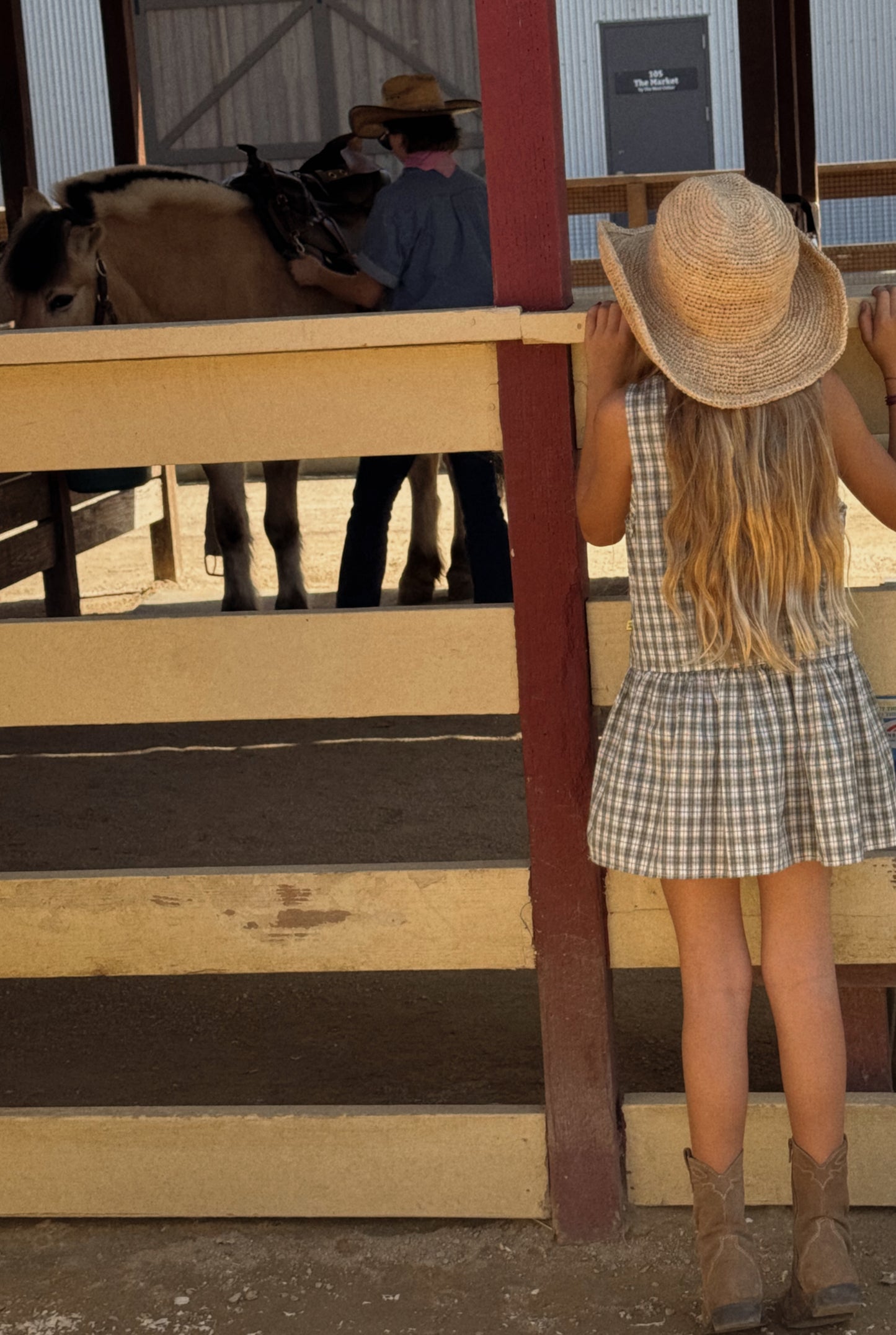 Prairie Plaid Dress